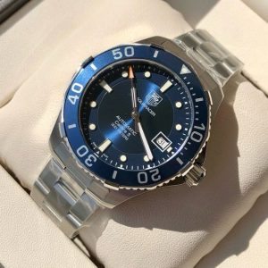 TAG Heuer Aquaracer 41mm Premium Super Clone Watch with Cash on Delivery 1126516014 - front view | Aquaracer