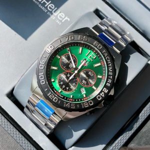 TAG Heuer F1 Men's Swiss Quartz Chronograph Super Clone Watch 1110414363 - front view | Tag Heuer